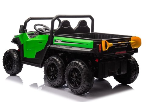 LEAN CARS Pojazd Na Akumulator 6 Kół XB-1038A 4x4 24V Zielony