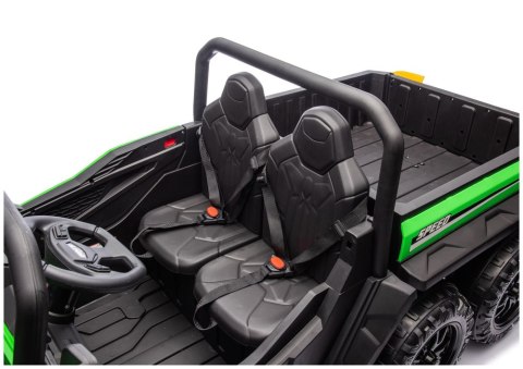 LEAN CARS Pojazd Na Akumulator 6 Kół XB-1038A 4x4 24V Zielony