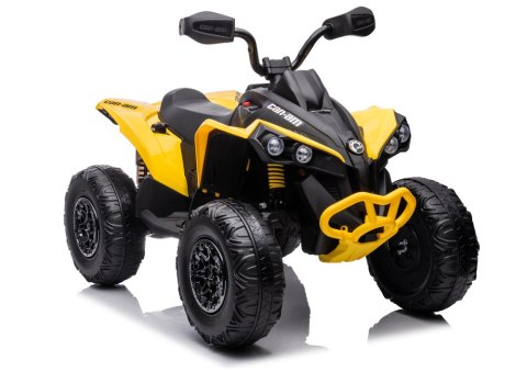 LEAN CARS Quad Na Akumulator DK-CA002 4x4 12V10AH Żółty