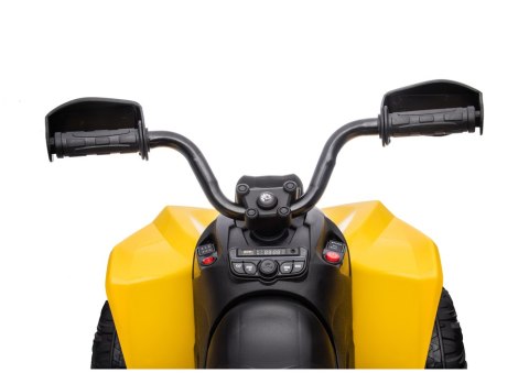 LEAN CARS Quad Na Akumulator DK-CA002 4x4 12V10AH Żółty