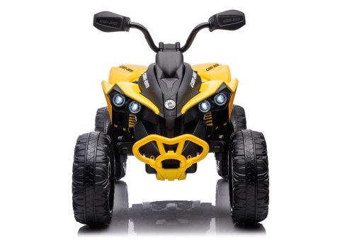 LEAN CARS Quad Na Akumulator DK-CA002 4x4 12V10AH Żółty