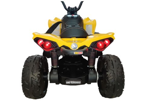 LEAN CARS Quad Na Akumulator DK-CA002 4x4 12V10AH Żółty