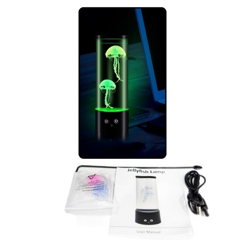 LEAN Lampka Ledowa z Meduzami Ozdobna Na Baterie Kabel USB