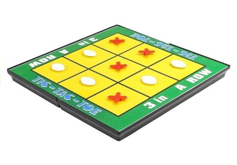 LEAN TOYS Gry 7w1 Zestaw Gier Planszowych Ludo Warcaby