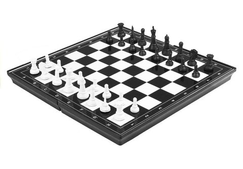 LEAN TOYS Gry 7w1 Zestaw Gier Planszowych Ludo Warcaby