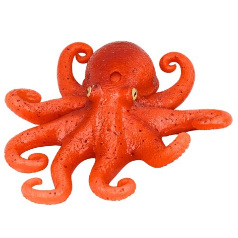 LEAN TOYS Gumowa Figurka Ośmiornica Rozciągliwa Realistyczna Zwierzę Morskie 14cm