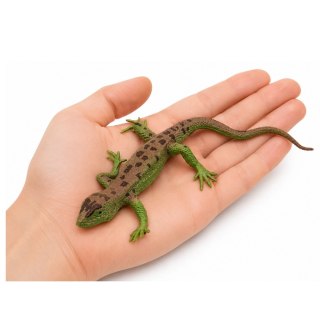 LEAN TOYS Jaszczurka Zwinka Gumowa Figurka Rozciągliwa Realistyczna 15 cm