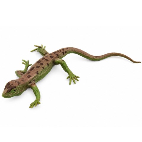 LEAN TOYS Jaszczurka Zwinka Gumowa Figurka Rozciągliwa Realistyczna 15 cm