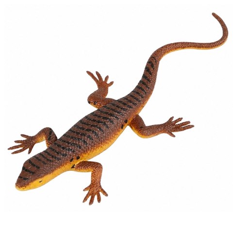 LEAN TOYS Jaszczurka Żyworodna Gumowa Figurka Rozciągliwa Realistyczna 12,5 cm