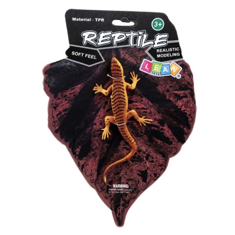 LEAN TOYS Jaszczurka Żyworodna Gumowa Figurka Rozciągliwa Realistyczna 12,5 cm