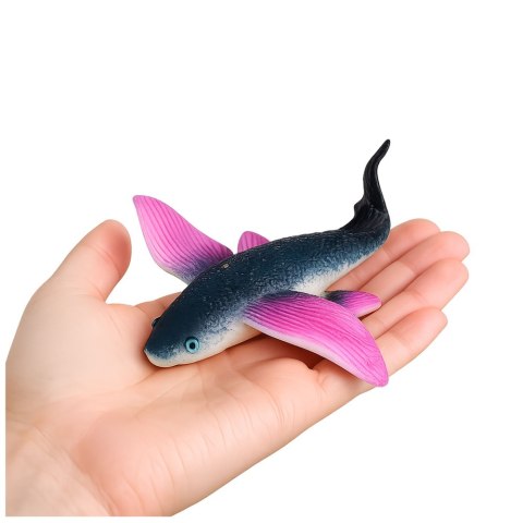 LEAN TOYS Latająca Ryba Gumowa Figurka Rozciągliwa Realistyczna Ryba Oceaniczna 12 cm