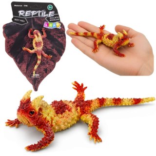 LEAN TOYS Molloch Straszliwy Gumowa Figurka Rozciągliwa Realistyczna Gad 14 cm