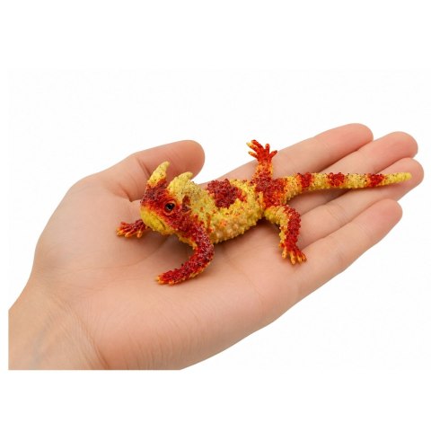 LEAN TOYS Molloch Straszliwy Gumowa Figurka Rozciągliwa Realistyczna Gad 14 cm