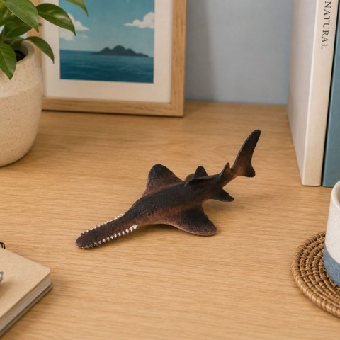 LEAN TOYS Ryba Gumowa Miecznik Figurka Rozciągliwa Realistyczna Ryba Oceaniczna 15cm