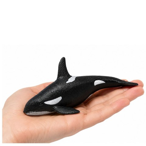 LEAN TOYS Ryba Gumowa Orka Figurka Rozciągliwa Realistyczna Ssak Morski 17,5 cm