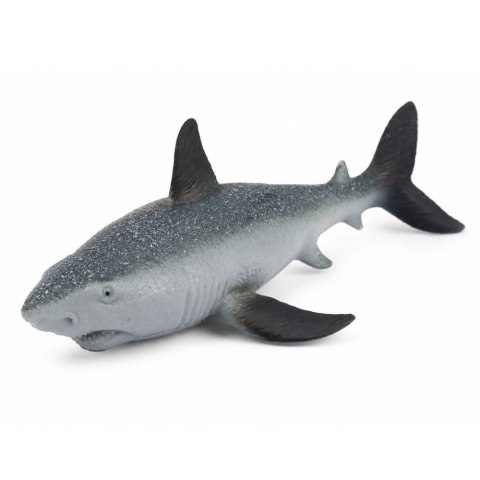 LEAN TOYS Ryba Gumowa Rekin Figurka Rozciągliwa Realistyczna Rekin Oceaniczny 18 cm