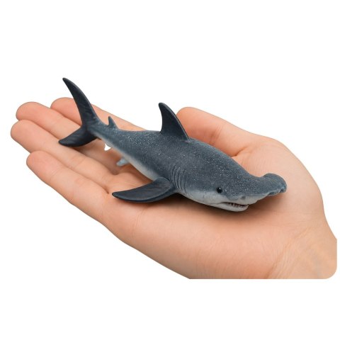 LEAN TOYS Ryba Gumowa Rekin Młot Figurka Rozciągliwa Realistyczna 17cm