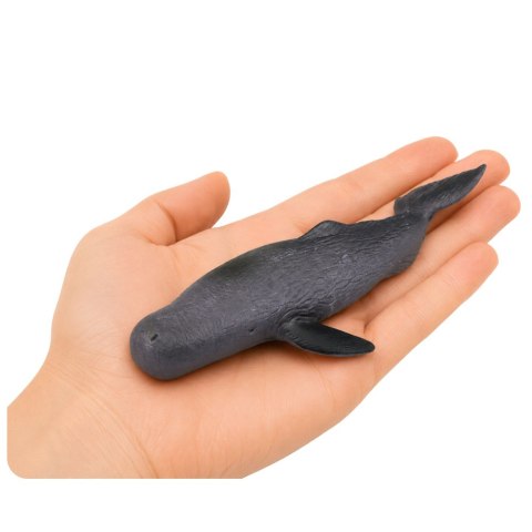 LEAN TOYS Ryba Gumowa Waleń Figurka Rozciągliwa Realistyczna Ssak Morski 18cm