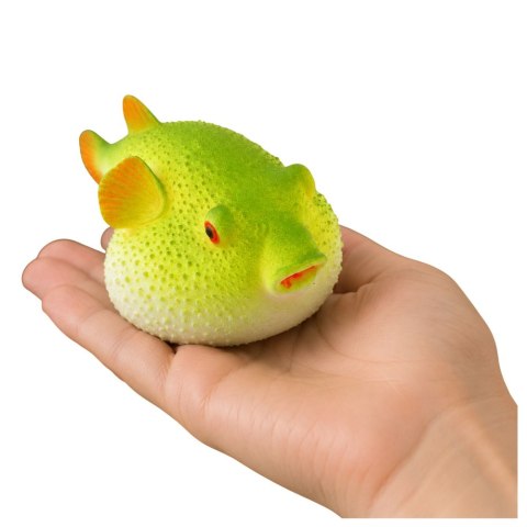 LEAN TOYS Ryba Rozdymka Gumowa Figurka Rozciągliwa Realistyczna Ryba Oceaniczna 12cm