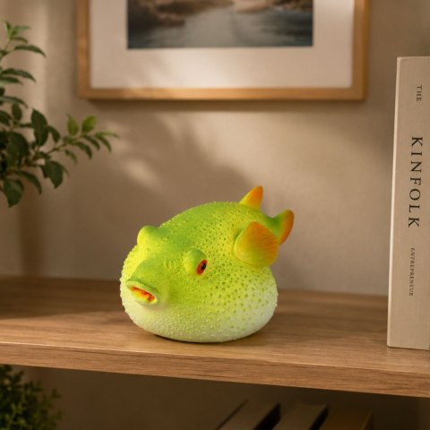 LEAN TOYS Ryba Rozdymka Gumowa Figurka Rozciągliwa Realistyczna Ryba Oceaniczna 12cm