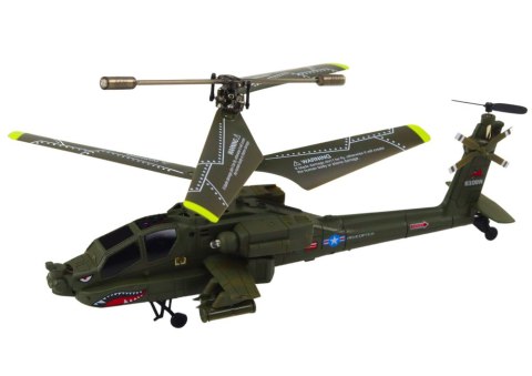 LEAN Toys Helikopter Militarny Apache Zdalnie Sterowany RC Syma S109H Khaki