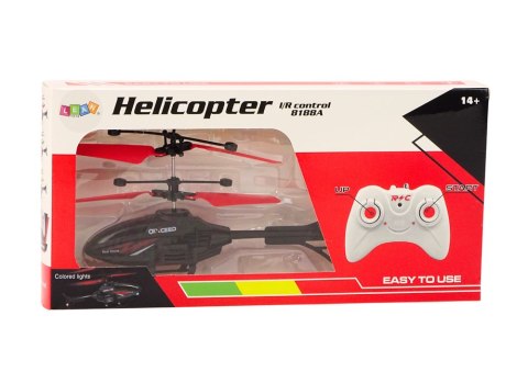 LEAN Toys Helikopter Zdalnie Sterowany RC Żyroskop Czerwony