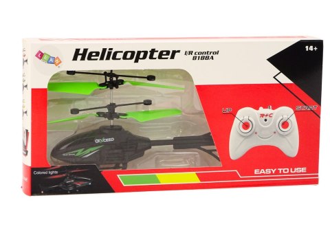 LEAN Toys Helikopter Zdalnie Sterowany RC Żyroskop Zielony