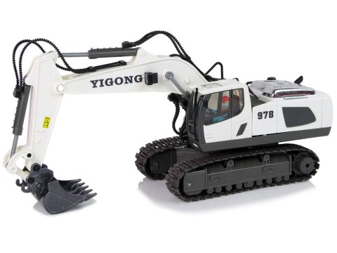 LEAN Toys Koparka Zdalnie Sterowana Koła Gąsiennicowe 2.4 G Pilot