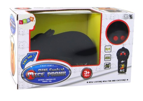 LEAN Toys Mysz Zdalnie Sterowana z Pilotem czarna