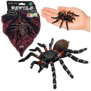 LEAN Toys Pająk Tarantula Gumowa Figurka Rozciągliwa Realistyczna Czarny 10 cm