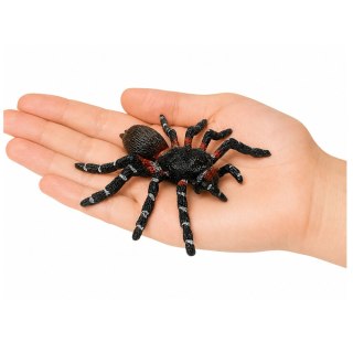 LEAN Toys Pająk Tarantula Gumowa Figurka Rozciągliwa Realistyczna Czarny 10 cm