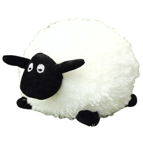 LEAN Toys Pluszowa Maskotka Przytulanka Owca Z Kręconą Wełną Biała 20cm