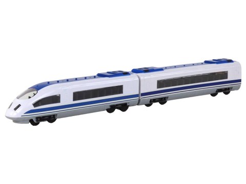 LEAN Toys Pociąg Kolejka Zdalnie Sterowany 65 cm Światła R/C Biały