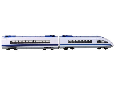 LEAN Toys Pociąg Kolejka Zdalnie Sterowany 65 cm Światła R/C Biały