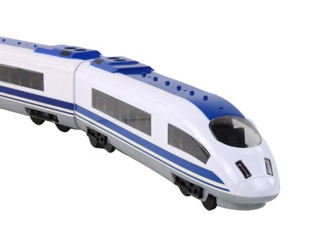 LEAN Toys Pociąg Kolejka Zdalnie Sterowany 65 cm Światła R/C Biały