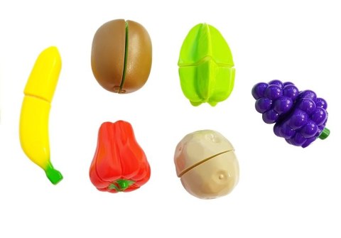 LEAN Toys Zestaw Warzyw i Owoców do Krojenia