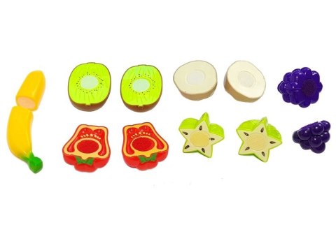 LEAN Toys Zestaw Warzyw i Owoców do Krojenia