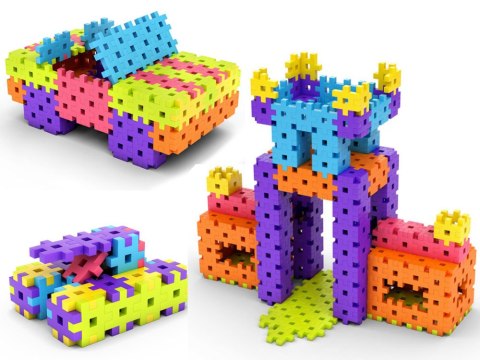 Meli Klocki WAFLE Meli Basic 600 elementów ZA4486