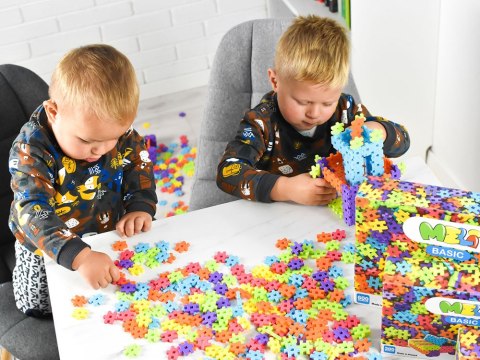 Meli Klocki WAFLE Meli Basic 600 elementów ZA4486