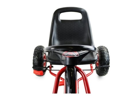 LEAN CARS Gokart Czerwony A-15 Pompowane Koła