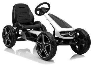 LEAN CARS Gokart Mercedes XMX610 Biały