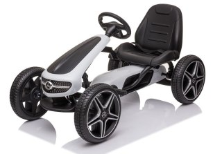 LEAN CARS Gokart Mercedes XMX610 Biały