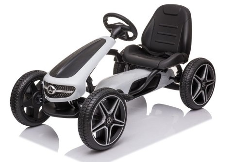 LEAN CARS Gokart Mercedes XMX610 Biały