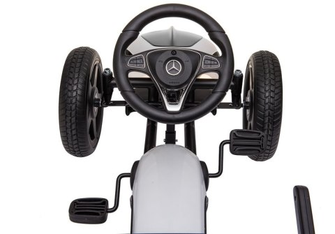 LEAN CARS Gokart Mercedes XMX610 Biały