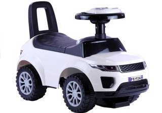 LEAN CARS Jeździk dla Malucha 613W Dźwięk + Światła Biały