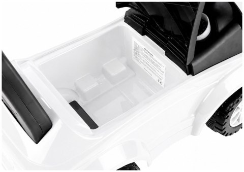 LEAN CARS Jeździk dla Malucha 613W Dźwięk + Światła Biały