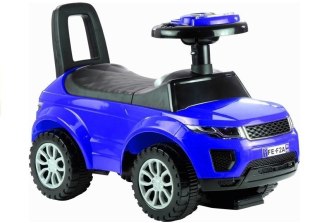 LEAN CARS Jeździk dla Malucha 613W Gra + Świeci Niebieski