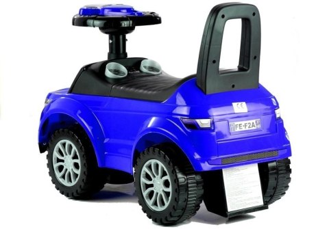 LEAN CARS Jeździk dla Malucha 613W Gra + Świeci Niebieski