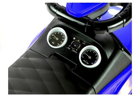 LEAN CARS Jeździk dla Malucha 613W Gra + Świeci Niebieski
