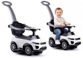 LEAN CARS Jeździk z Pchaczem 614W Biały